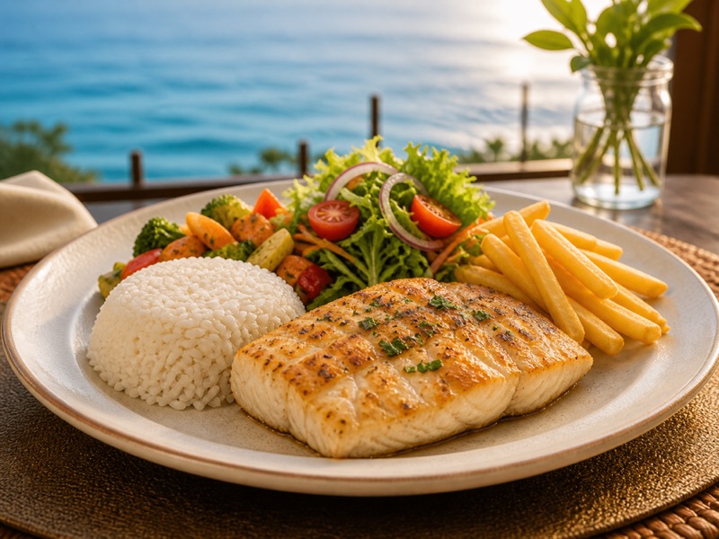 Peixe grelhado