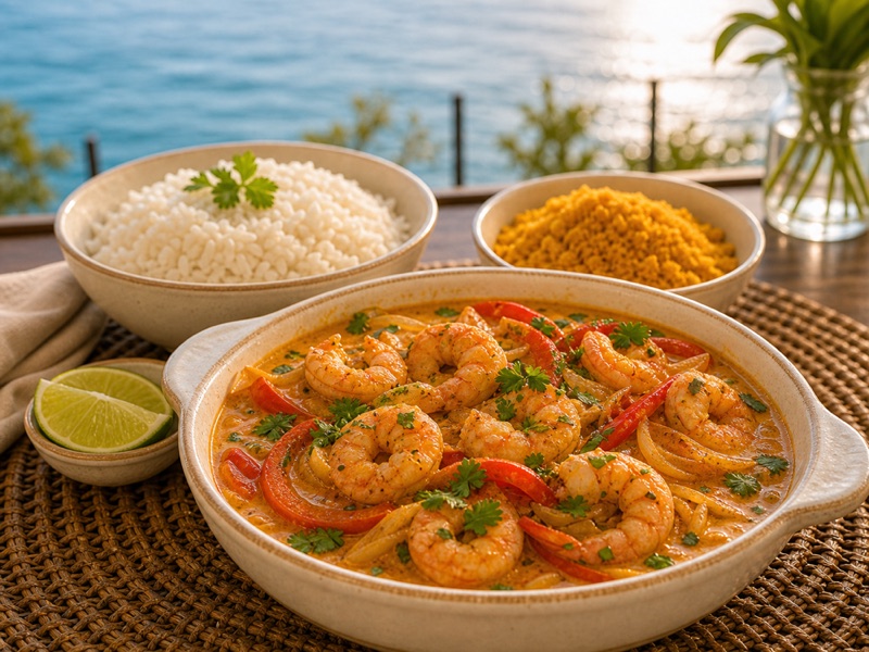Moqueca de camarão